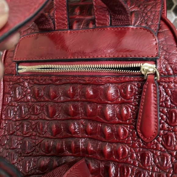PIJUSHI Crocodile Leather Backpack Purse for Women Crocodile bag main image 8